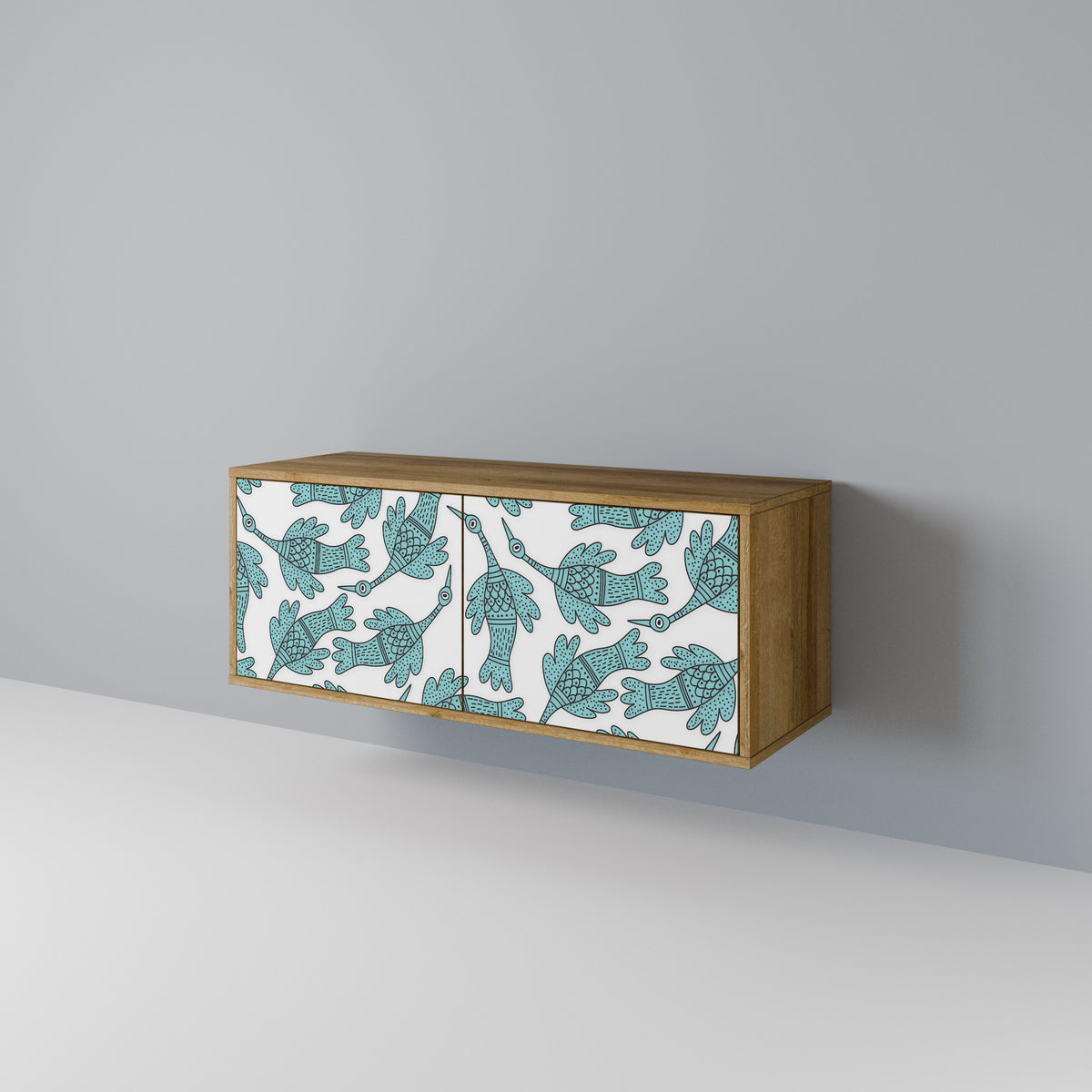 WATERSPOUT SONGIBIRD Compact 2-Door TV Cabinet