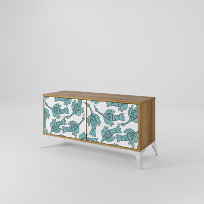 WATERSPOUT SONGIBIRD Compact 2-Door TV Cabinet