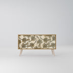 ALMONDINE SONGBIRD Compact 2-Door TV Cabinet