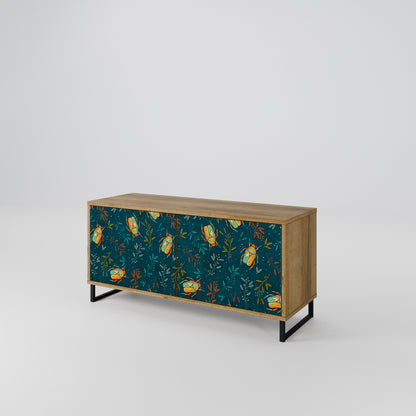 AUTUMN INSECTS Compact 2-Door TV Cabinet