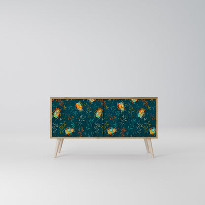 AUTUMN INSECTS Compact 2-Door TV Cabinet