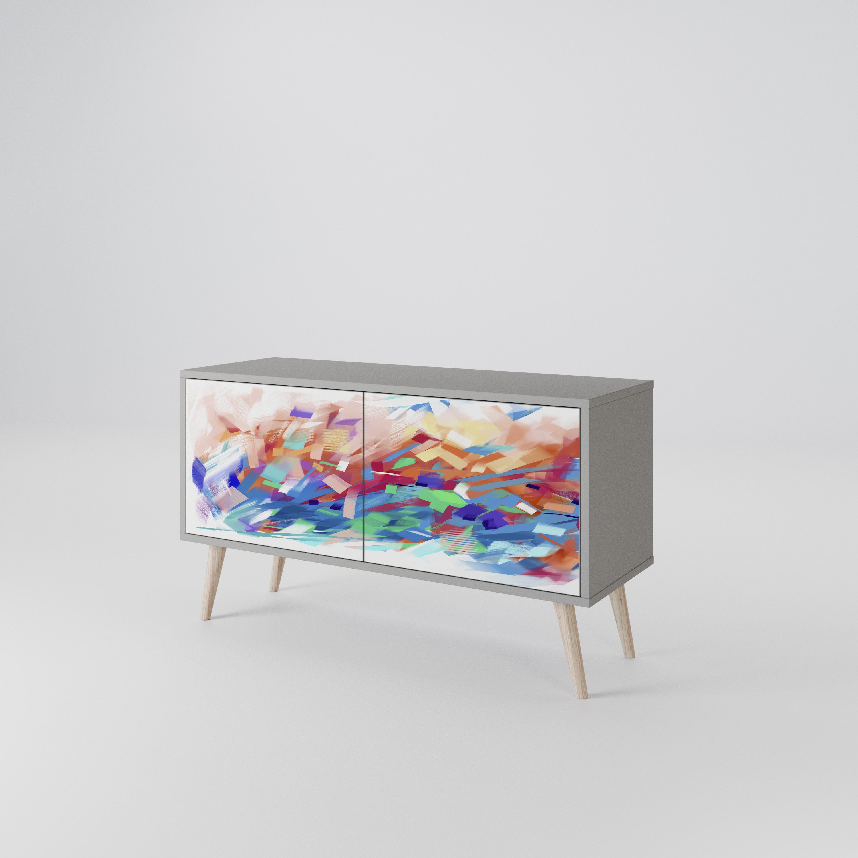 FINESSE MASH-UP Compact 2-Door TV Cabinet