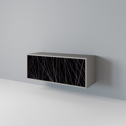 SHIMMER SPIDERGRAM Compact 2-Door TV Cabinet