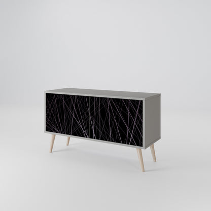 SHIMMER SPIDERGRAM Compact 2-Door TV Cabinet