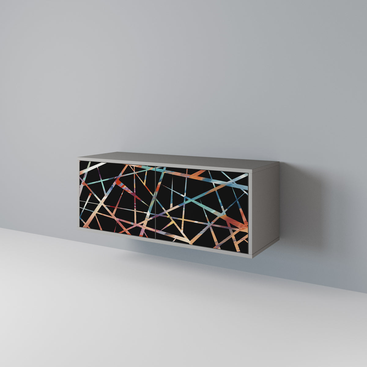POLYGON VERVE Compact 2-Door TV Cabinet