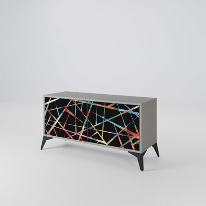 POLYGON VERVE Compact 2-Door TV Cabinet