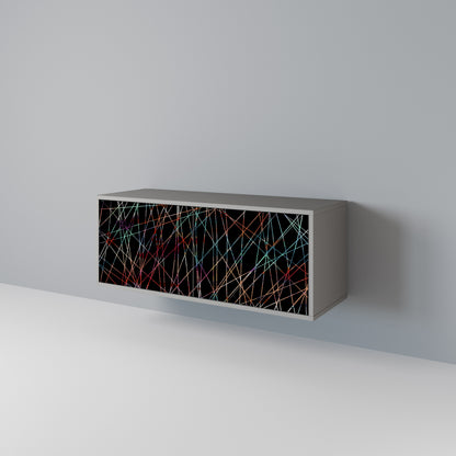 LUMINOUS SNARE Compact 2-Door TV Cabinet