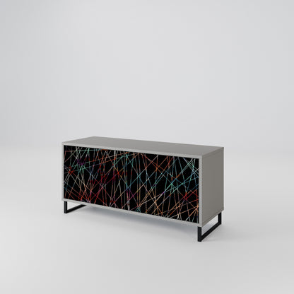 LUMINOUS SNARE Compact 2-Door TV Cabinet