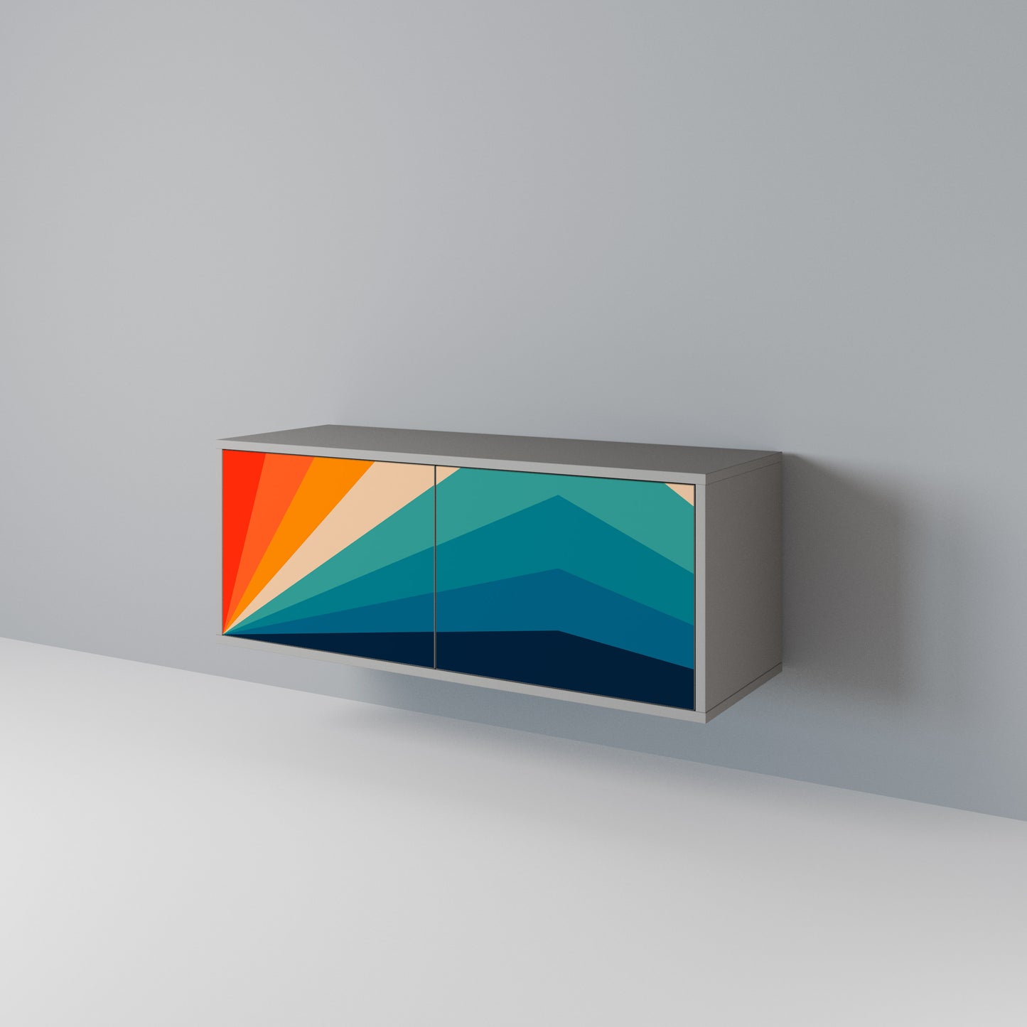 PRISM CONCUSSION Compact 2-Door TV Cabinet