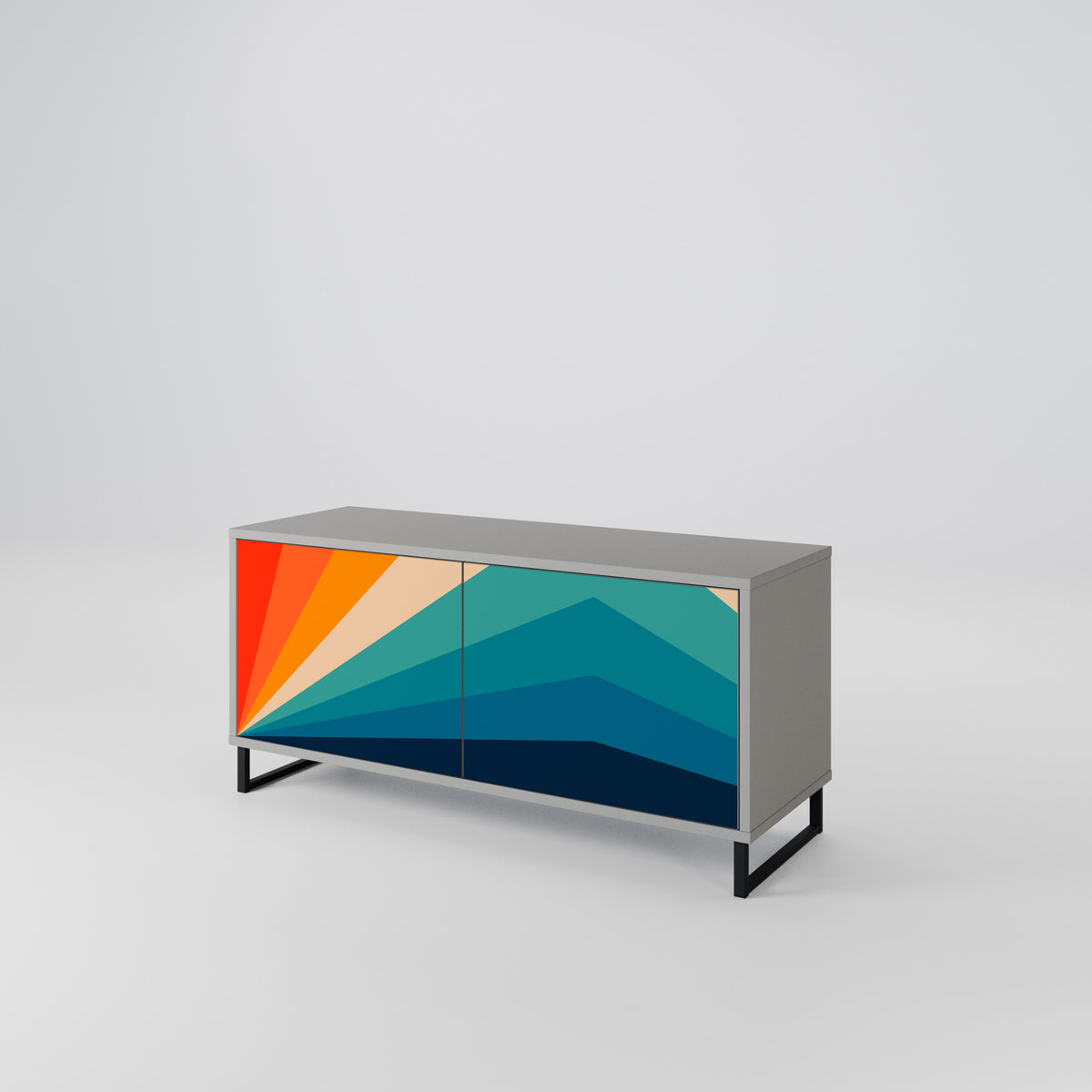 PRISM CONCUSSION Compact 2-Door TV Cabinet
