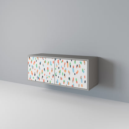 ENERGETIC SPOTS Compact 2-Door TV Cabinet