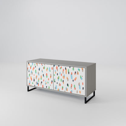ENERGETIC SPOTS Compact 2-Door TV Cabinet
