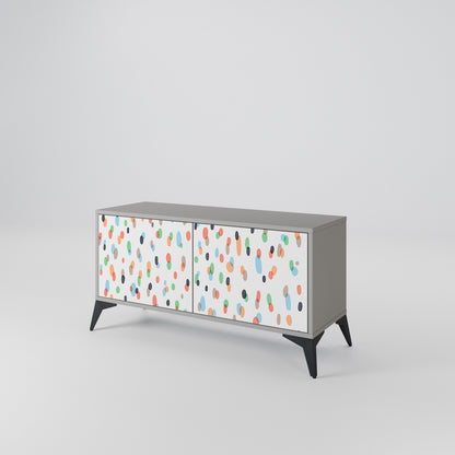 ENERGETIC SPOTS Compact 2-Door TV Cabinet