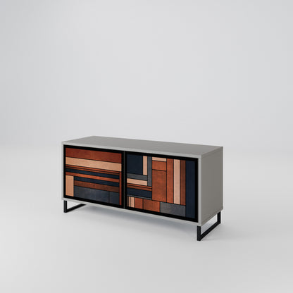 INTREPID FORMATION Compact 2-Door TV Cabinet
