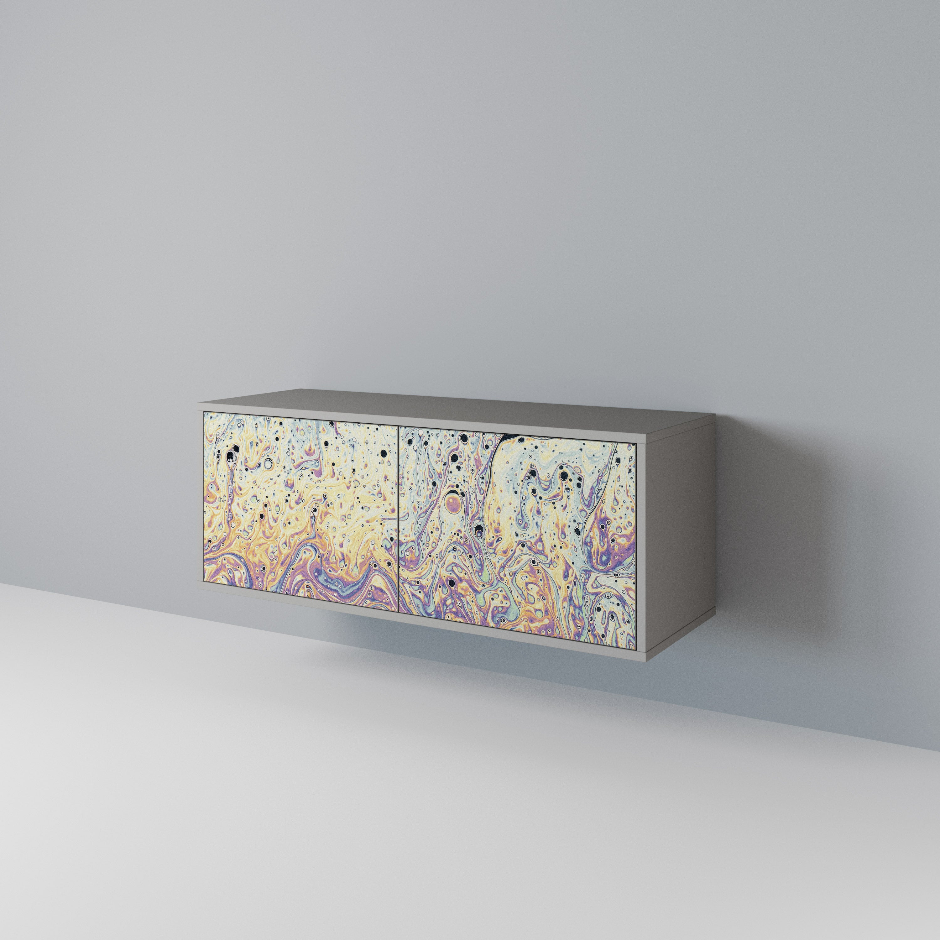 MOSAIC OF COLORS Compact 2-Door TV Cabinet