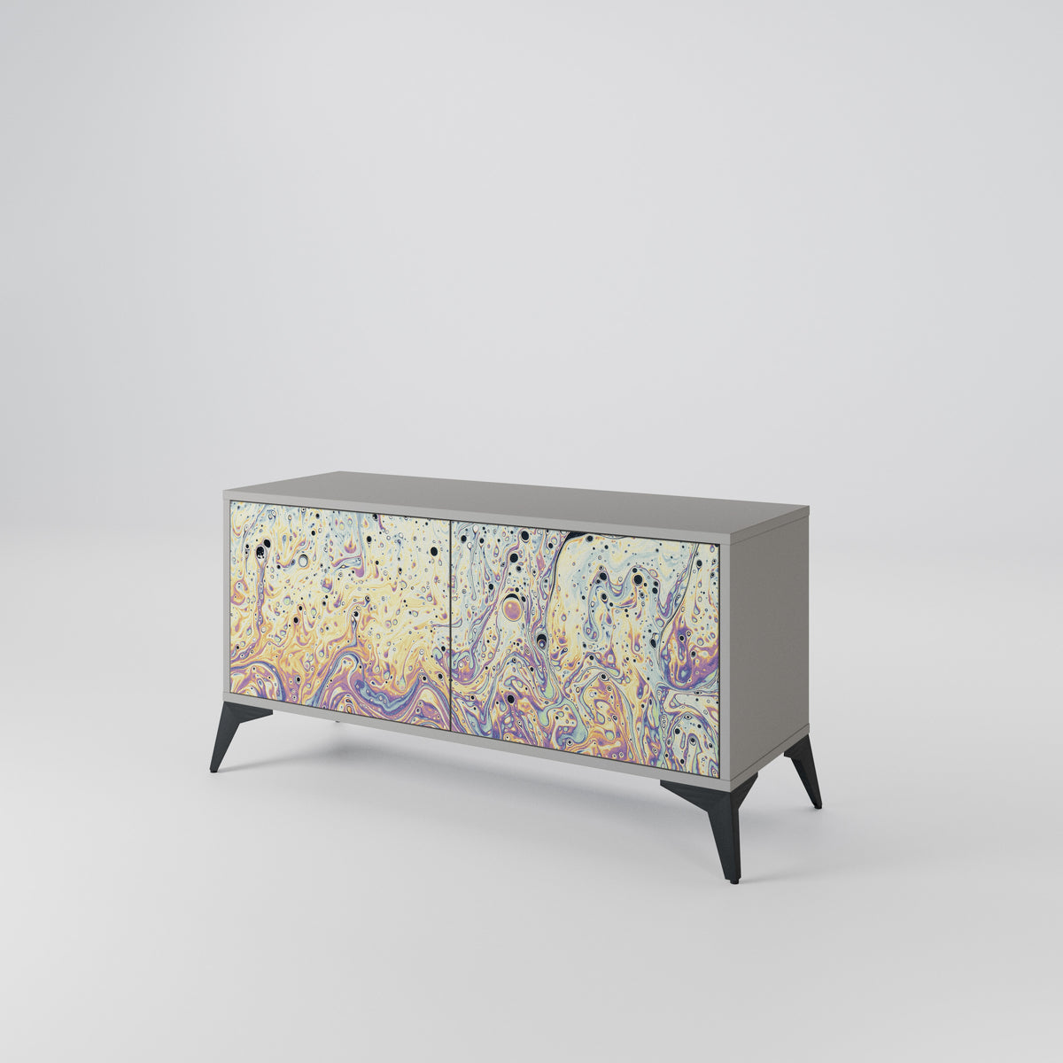 MOSAIC OF COLORS Compact 2-Door TV Cabinet