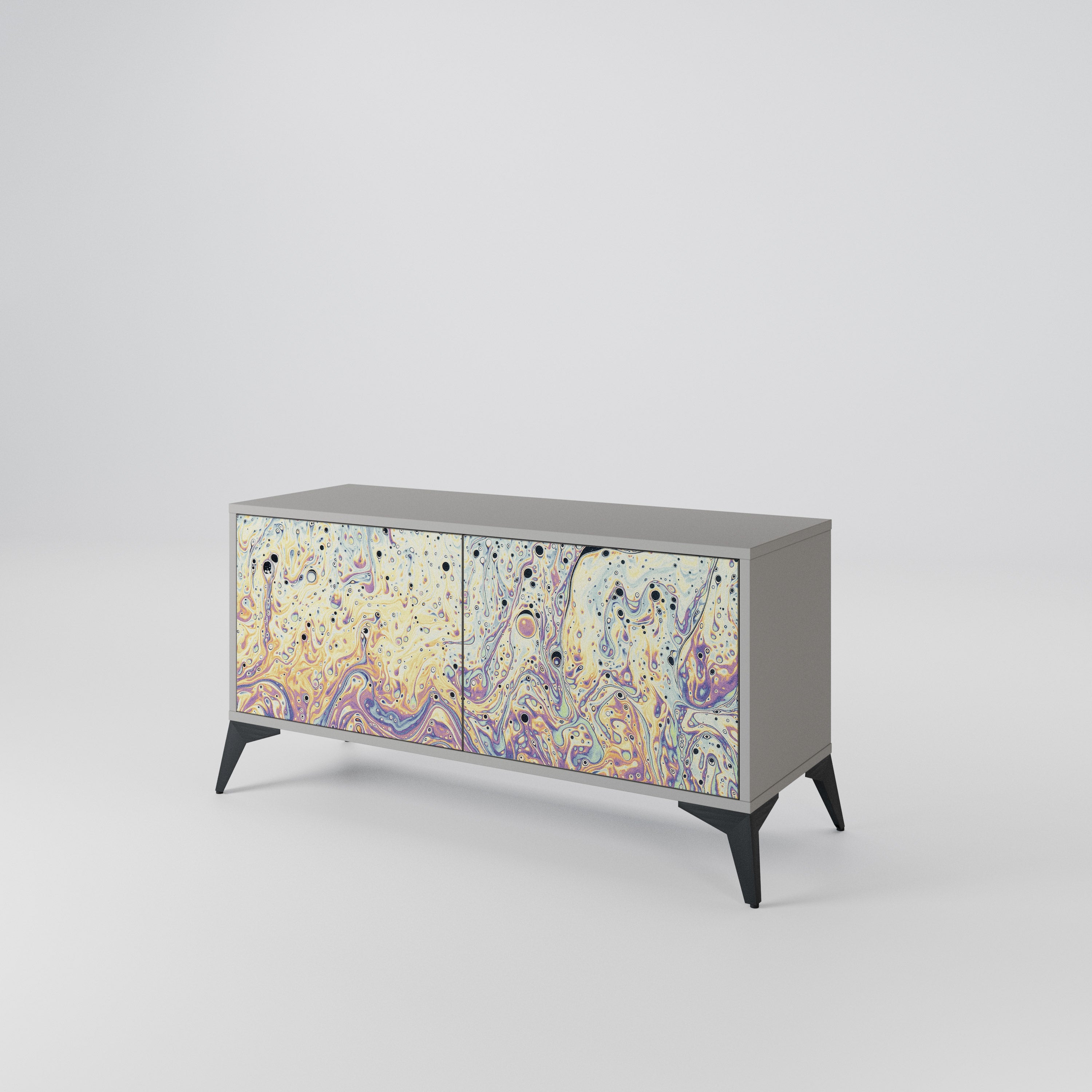 MOSAIC OF COLORS Compact 2-Door TV Cabinet