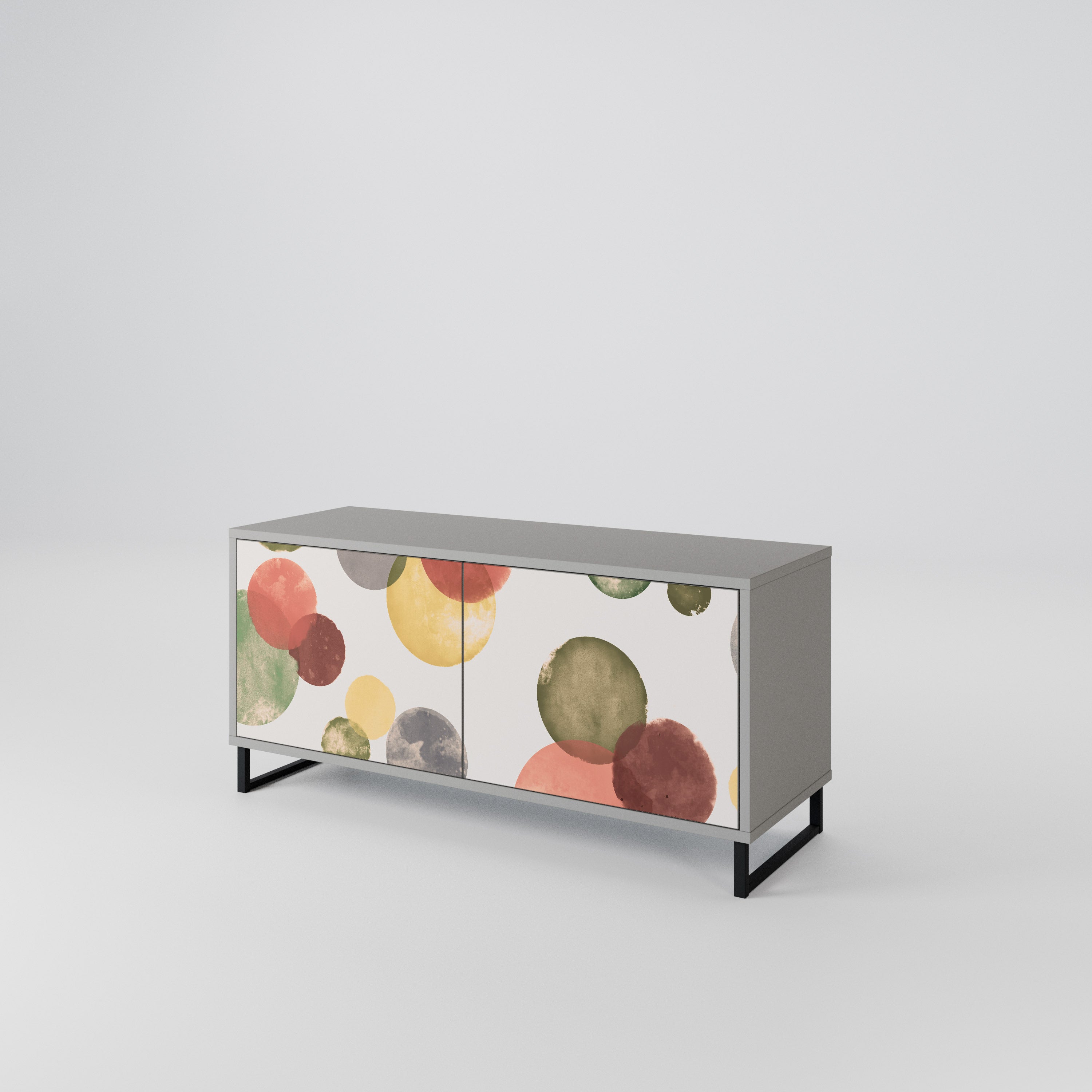 FLEETING HAPPINESS Compact 2-Door TV Cabinet