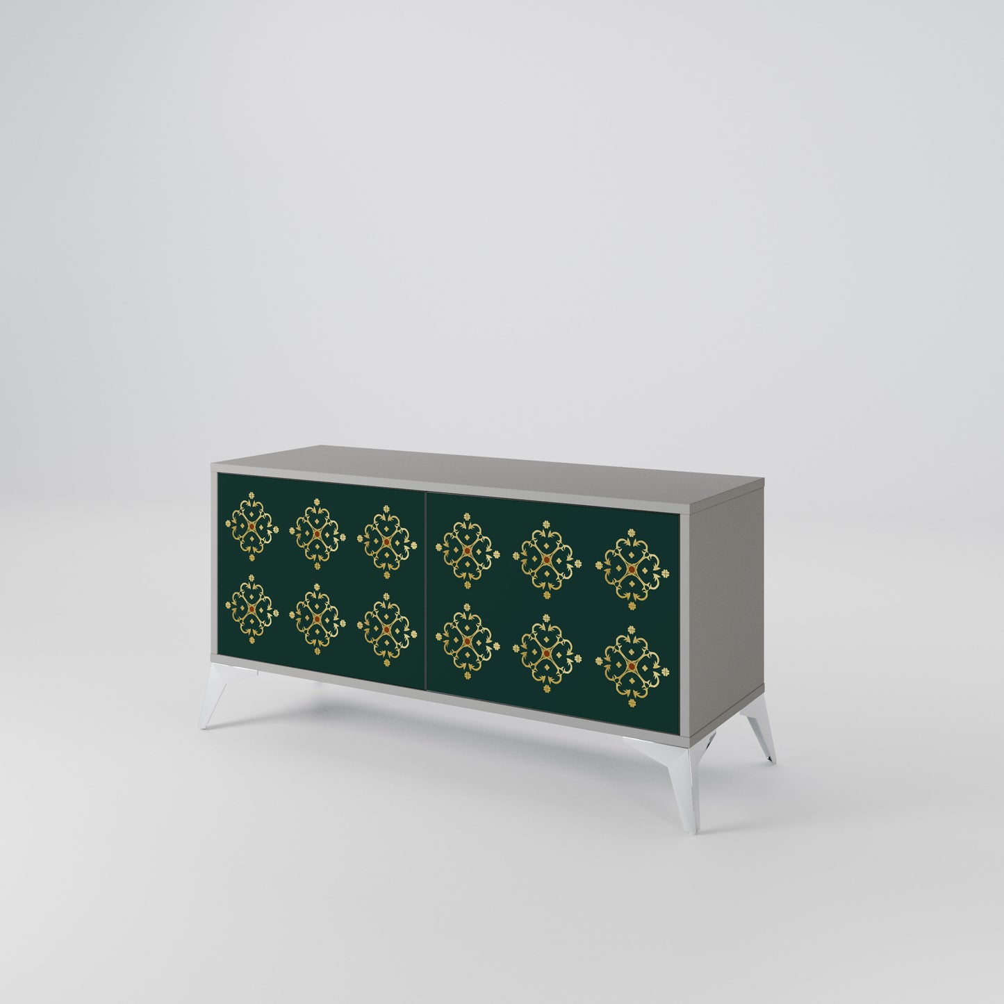 ROYAL MEDALLION Compact 2-Door TV Cabinet