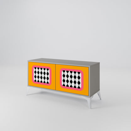 TEARS IN HEAVEN Compact 2-Door TV Cabinet