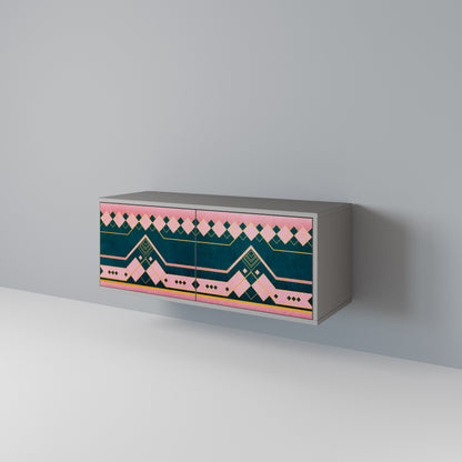 ROYAL COMPOSITION Compact 2-Door TV Cabinet