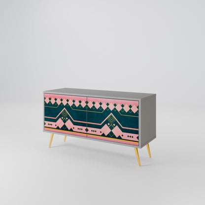 ROYAL COMPOSITION Compact 2-Door TV Cabinet
