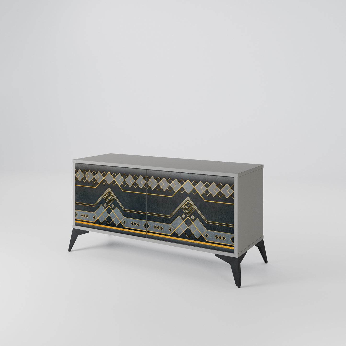 ROYAL ORDINARINESS Compact 2-Door TV Cabinet