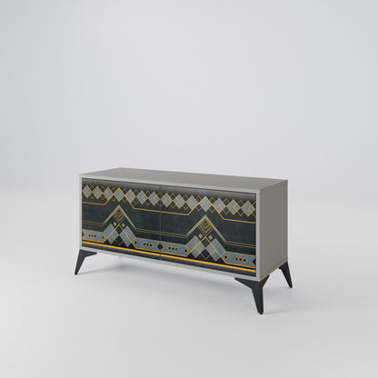 ROYAL ORDINARINESS Compact 2-Door TV Cabinet