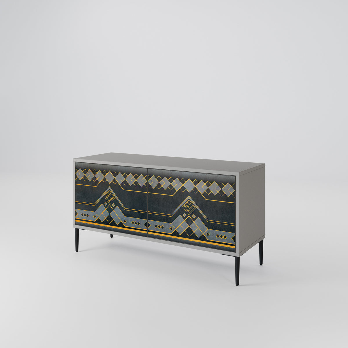 ROYAL ORDINARINESS Compact 2-Door TV Cabinet