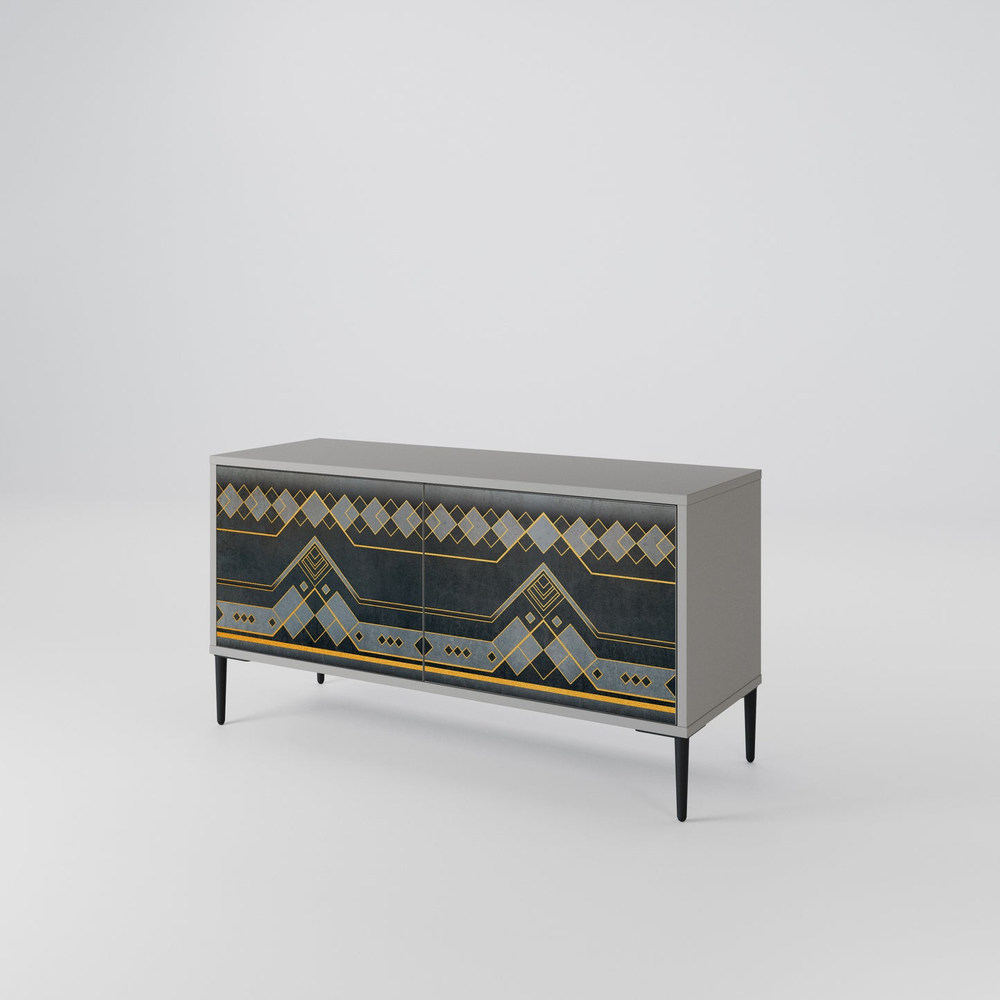 ROYAL ORDINARINESS Compact 2-Door TV Cabinet