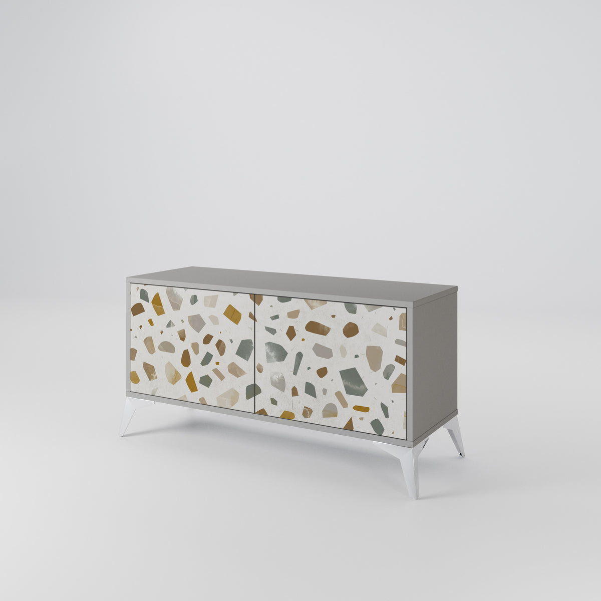 PIECES OF TOMORROW Compact 2-Door TV Cabinet