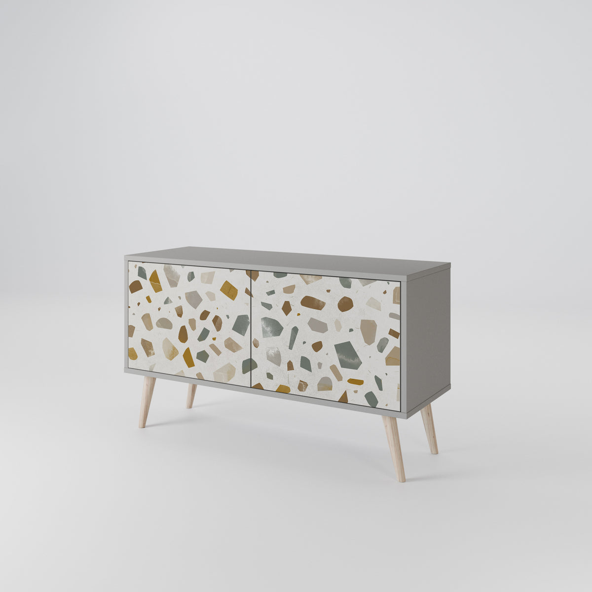 PIECES OF TOMORROW Compact 2-Door TV Cabinet