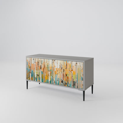 BIRCH KALEIDOSCOPE Compact 2-Door TV Cabinet