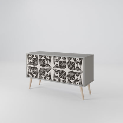 MONOCHROME NEXUS Compact 2-Door TV Cabinet
