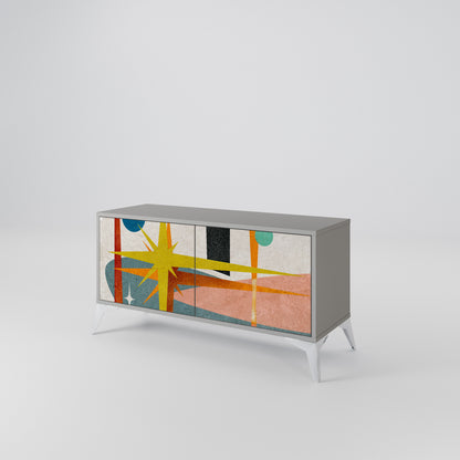 INTERSTELLAR VIBES Compact 2-Door TV Cabinet