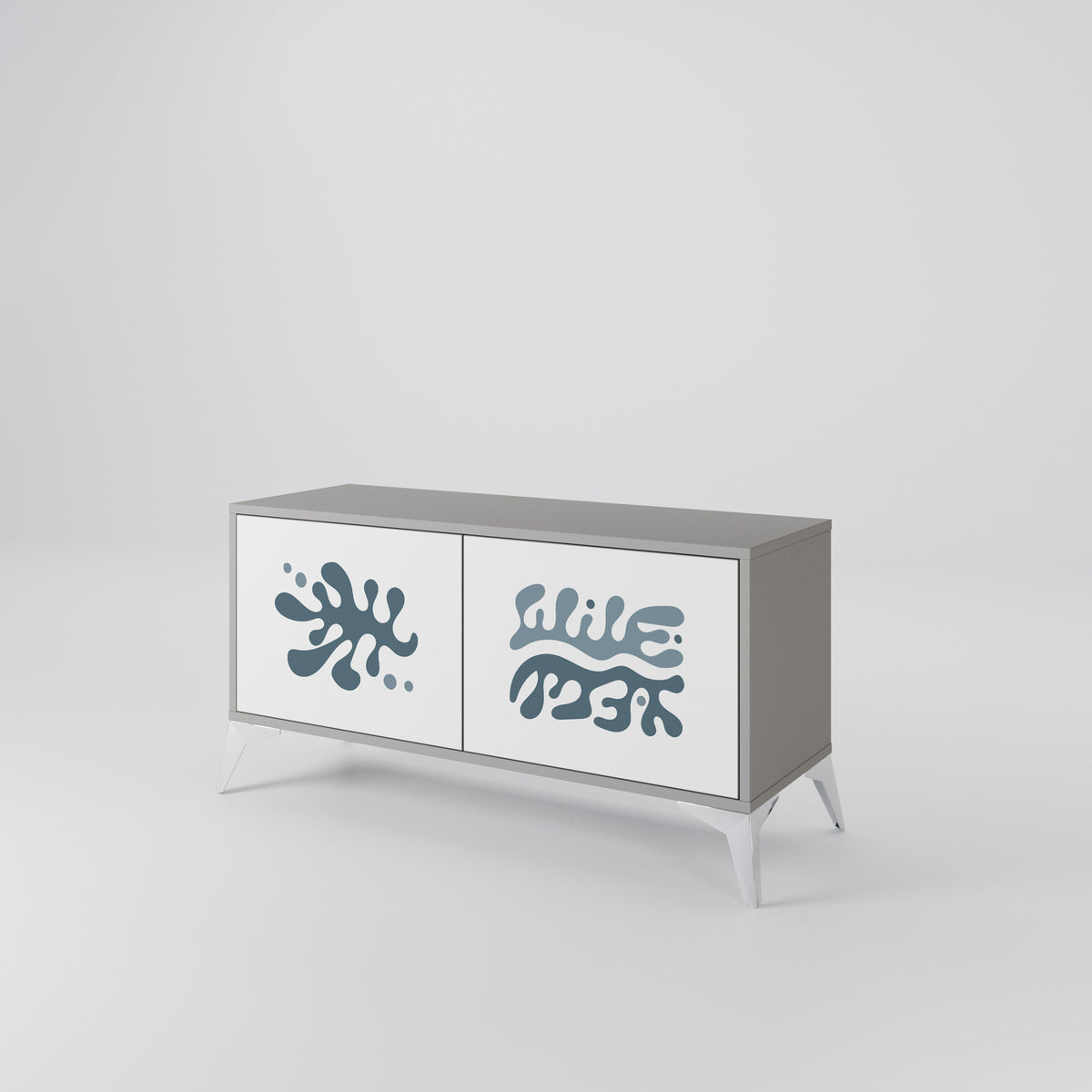 WONDERLAND VEGETATION Compact 2-Door TV Cabinet