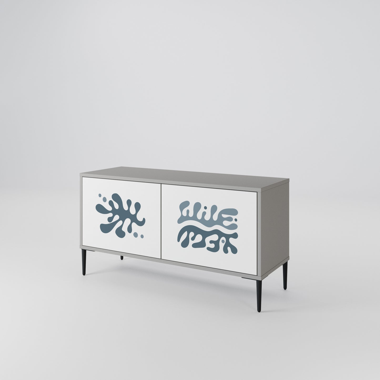 WONDERLAND VEGETATION Compact 2-Door TV Cabinet
