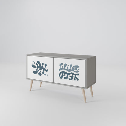 WONDERLAND VEGETATION Compact 2-Door TV Cabinet