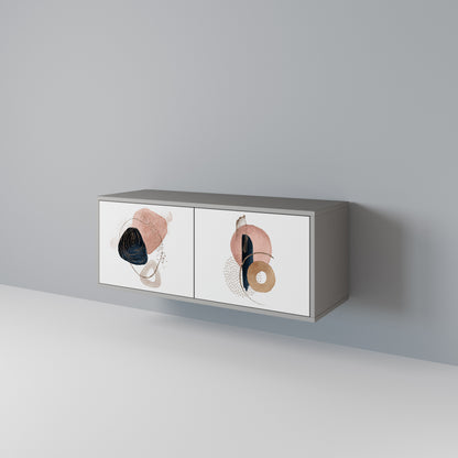 COLORFUL SHAPES Compact 2-Door TV Cabinet