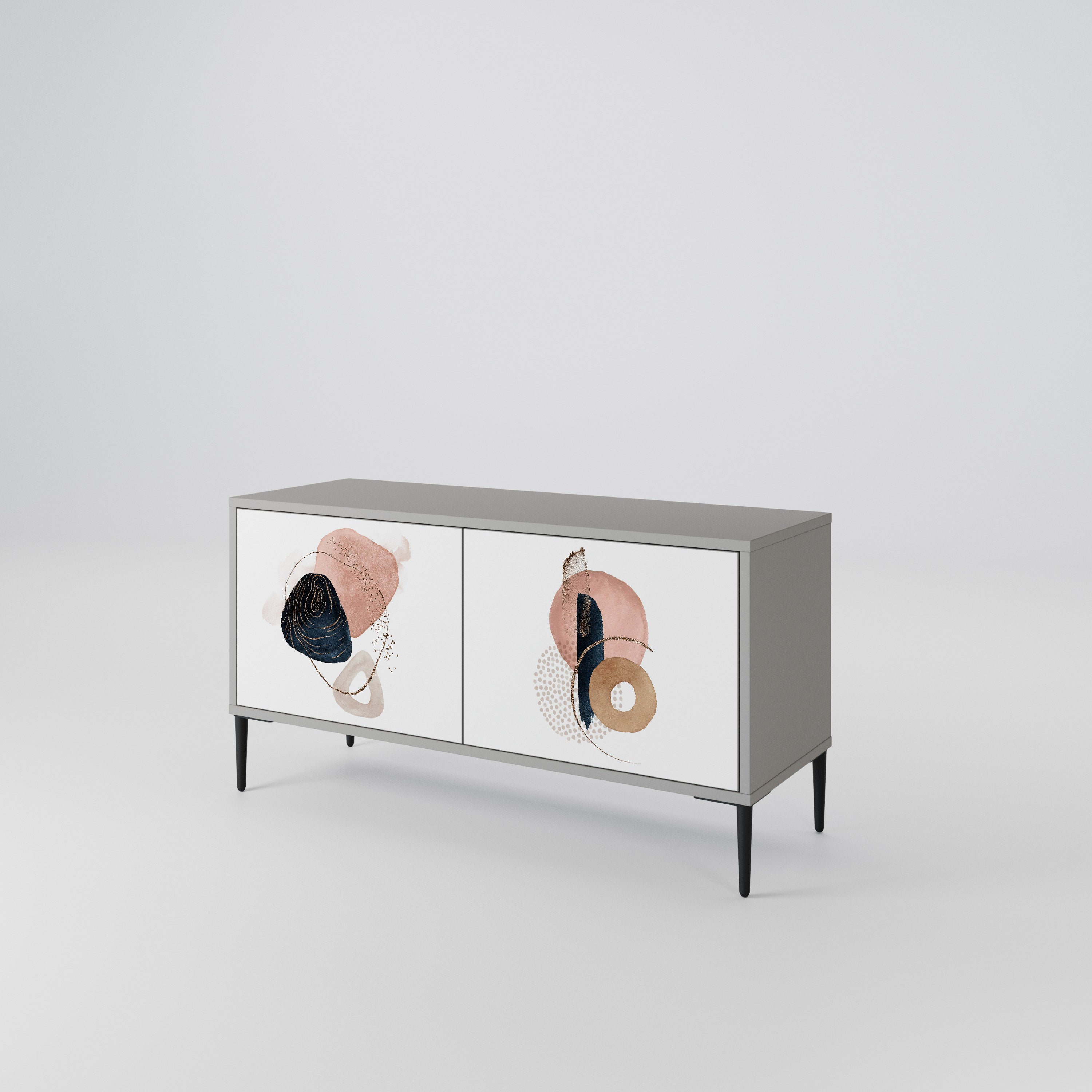 COLORFUL SHAPES Compact 2-Door TV Cabinet