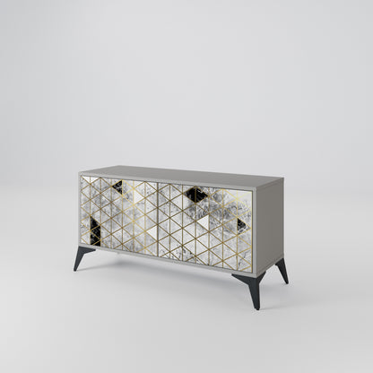 ASHEN ARIA Compact 2-Door TV Cabinet