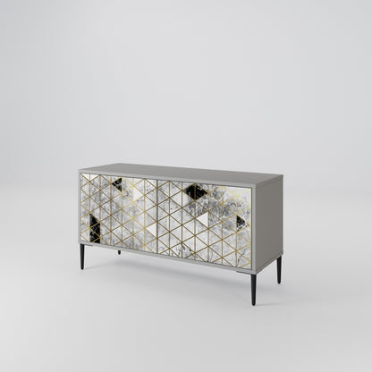 ASHEN ARIA Compact 2-Door TV Cabinet