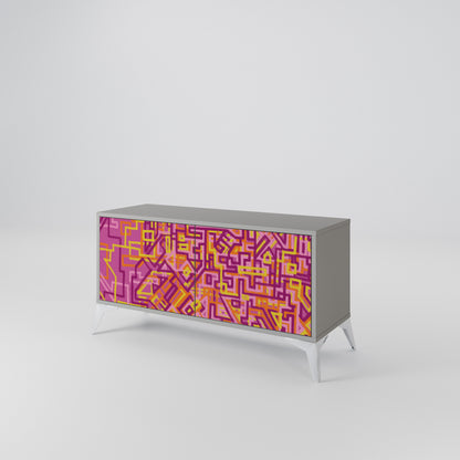 LOVELY MEMORIES Compact 2-Door TV Cabinet