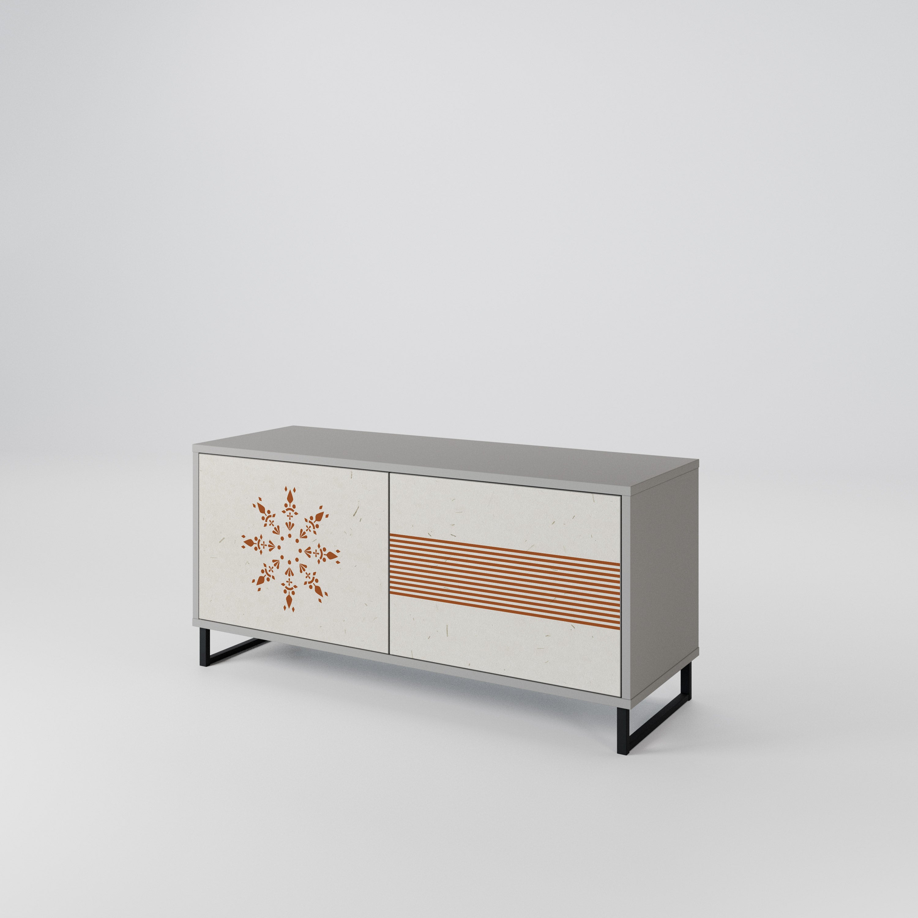 DAILY HARMONY Compact 2-Door TV Cabinet