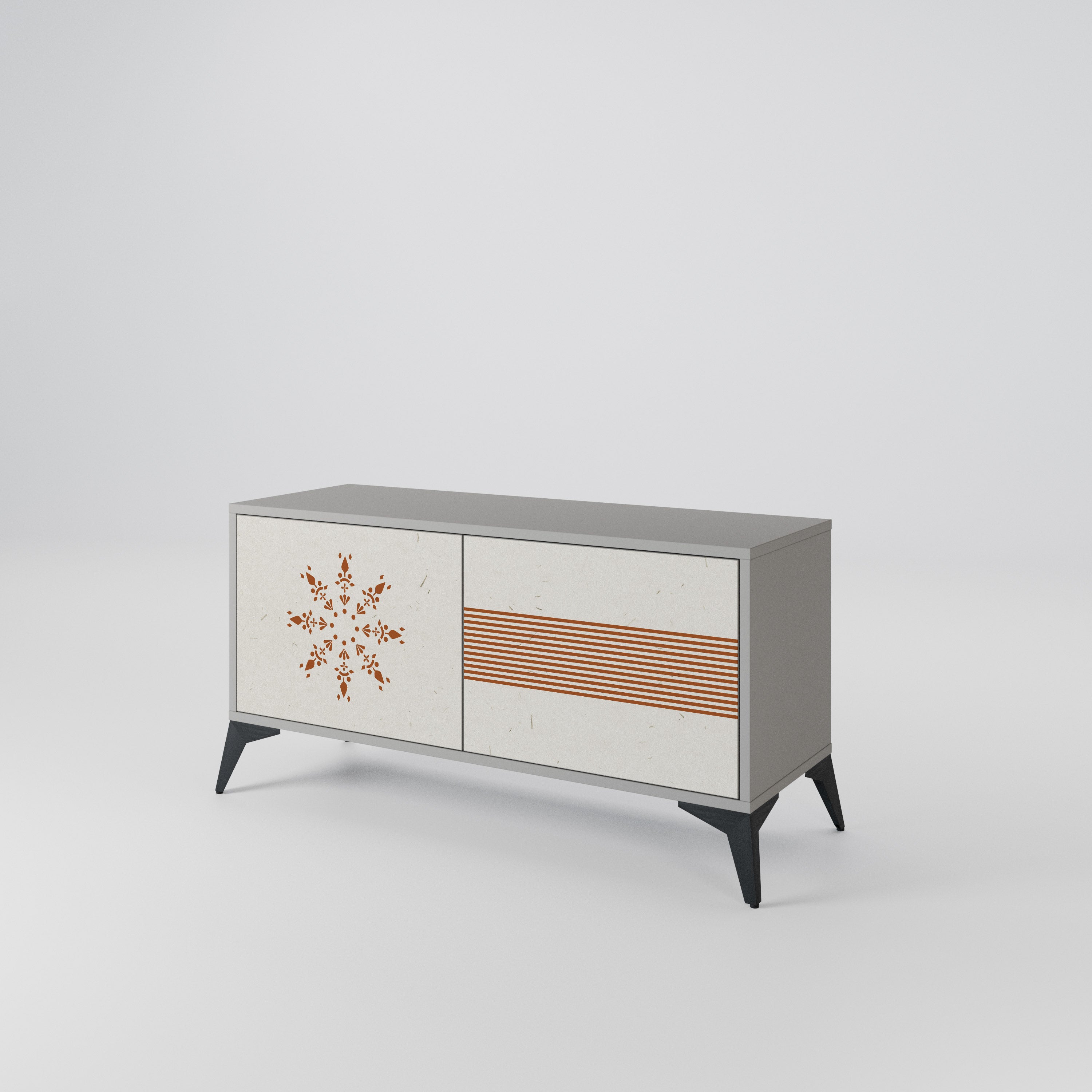 DAILY HARMONY Compact 2-Door TV Cabinet