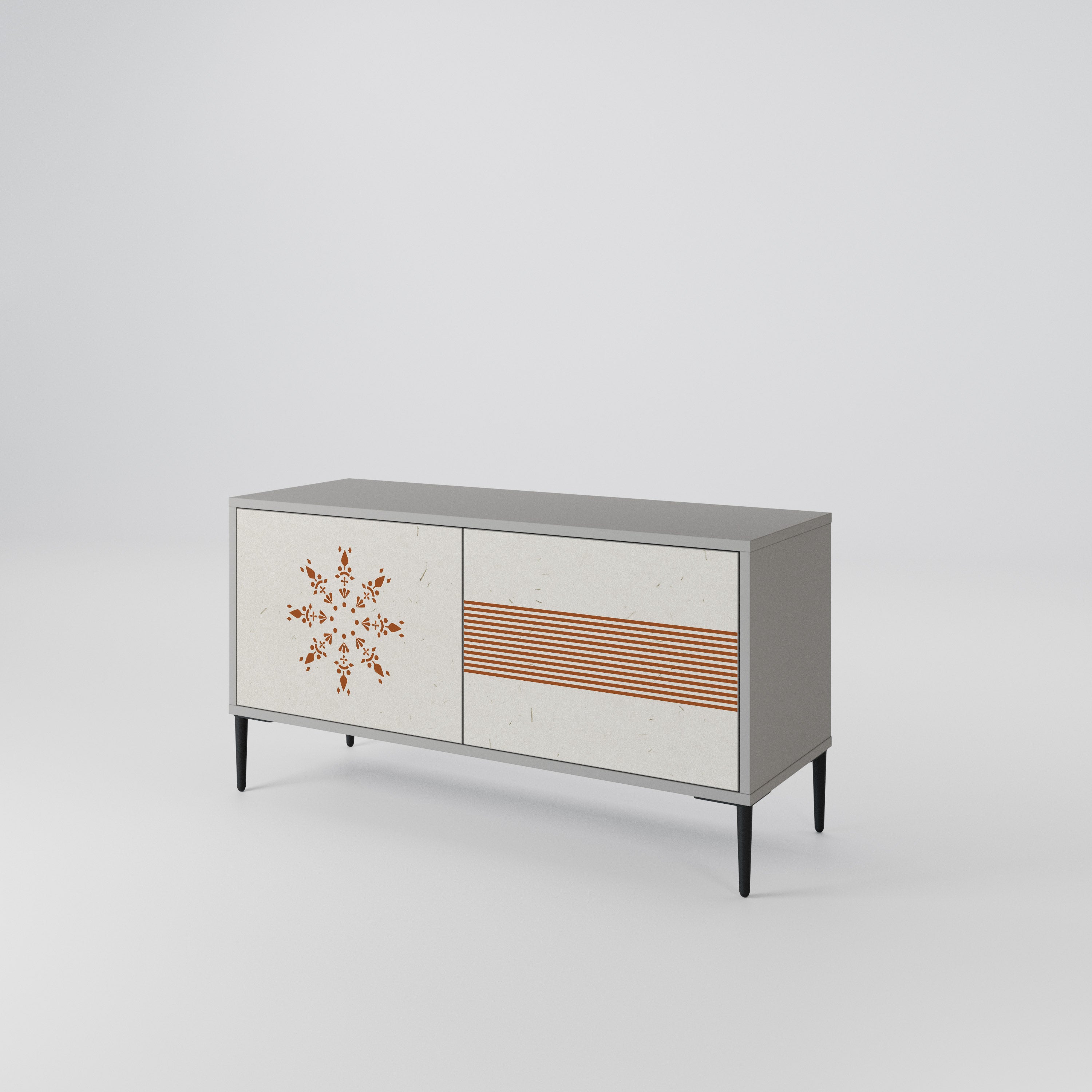 DAILY HARMONY Compact 2-Door TV Cabinet