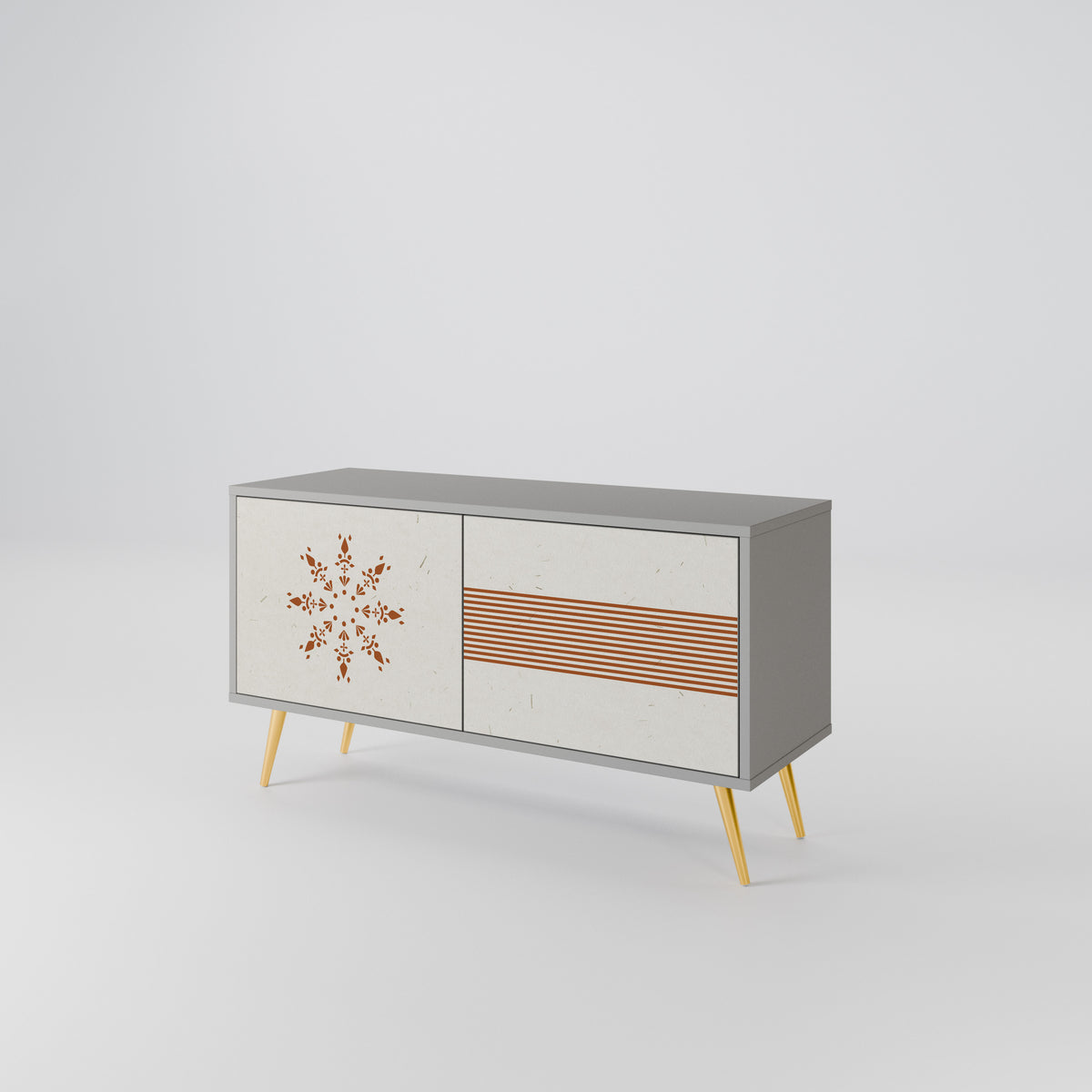 DAILY HARMONY Compact 2-Door TV Cabinet