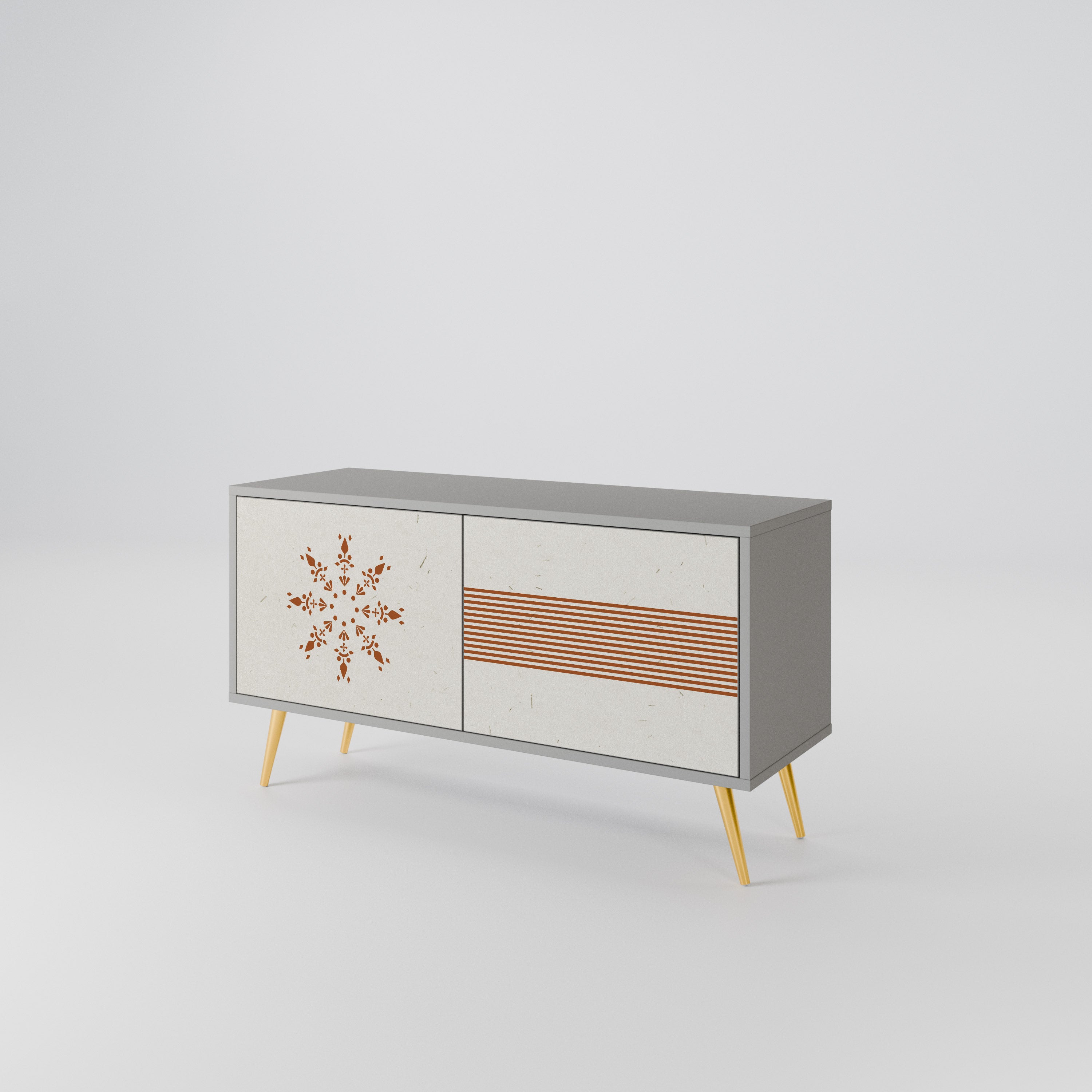 DAILY HARMONY Compact 2-Door TV Cabinet