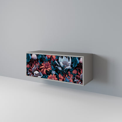 ETHEREAL BLOSSOMS Compact 2-Door TV Cabinet