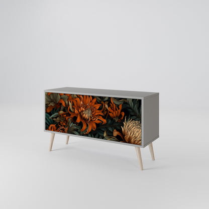 DAWN BLOOM Compact 2-Door TV Cabinet